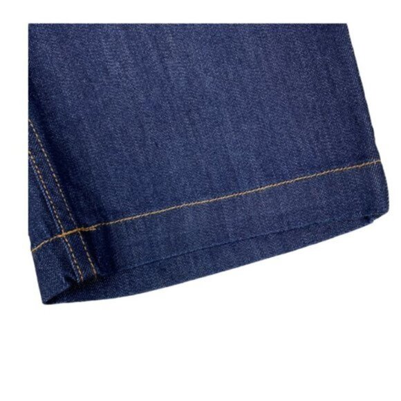 Ryb Ride Your Bike Women's Indigo Denim Jean Dark Wash Cycling Shorts US 26 - Picture 9 of 14